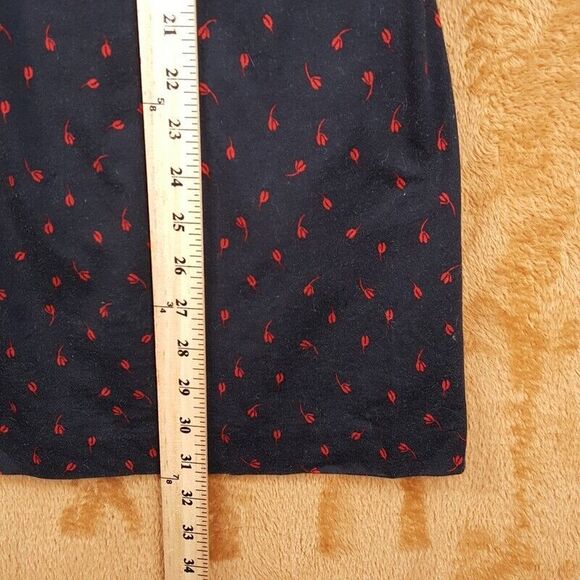 APC VANESSA SEWARD Womens Dress Small Black Floral Halter Midi Sundress - Picture 6 of 8